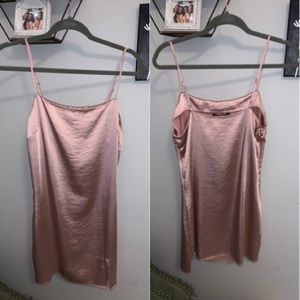 Kendall and Kylie silk slip dress